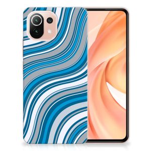 Xiaomi Mi 11 Lite | 11 Lite 5G NE TPU bumper Waves Blue