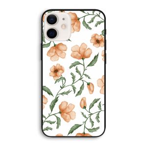 Peachy flowers: iPhone 12 Biologisch afbreekbaar hoesje