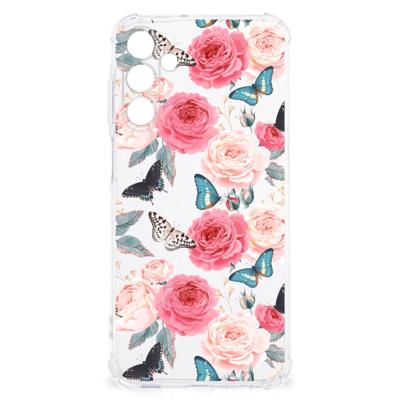 Samsung Galaxy A15 Case Butterfly Roses
