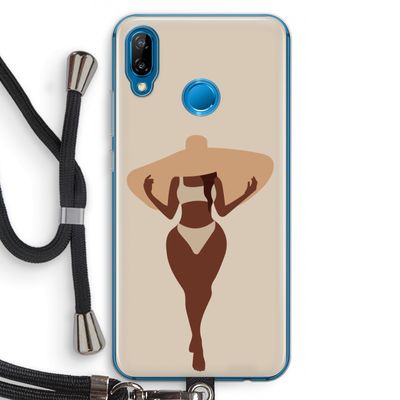 Let's get salty: Huawei P20 Lite Transparant Hoesje met koord