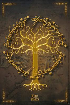 Poster Lord of the Rings White Tree 61x91,5cm