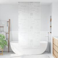 VidaXL Rolgordijn voor douche 100x240 cm splash