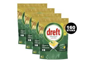 Dreft Original All-in-1 vaatwastabletten - Hawaii - 160 stuks