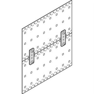 Schroff 21101954 19 inch Zijwand voor patchkast