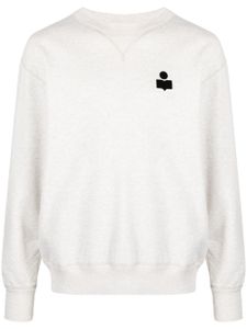 MARANT Mike logo-print sweatshirt - Gris