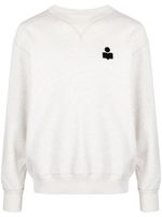 MARANT Mike logo-print sweatshirt - Gris - thumbnail