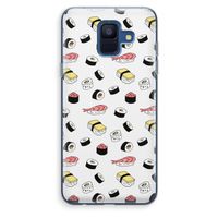 Sushi time: Samsung Galaxy A6 (2018) Transparant Hoesje
