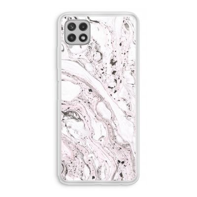 Mengelmoes: Samsung Galaxy A22 4G Transparant Hoesje