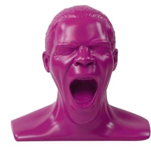 Oehlbach Scream Unlimited Plus Koptelefoonstandaard Geschikt voor (koptelefoon): On Ear koptelefoon, Over Ear koptelefoon Purper
