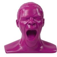 Oehlbach Scream Unlimited Plus Koptelefoonstandaard Geschikt voor (koptelefoon): On Ear koptelefoon, Over Ear koptelefoon Purper