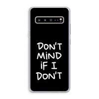 Don't Mind: Samsung Galaxy S10 5G Transparant Hoesje