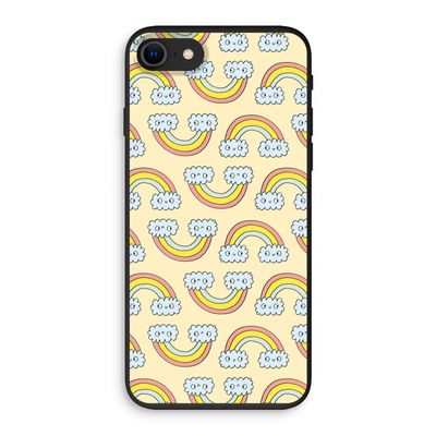 Regenboog: iPhone SE 2020 Biologisch afbreekbaar hoesje