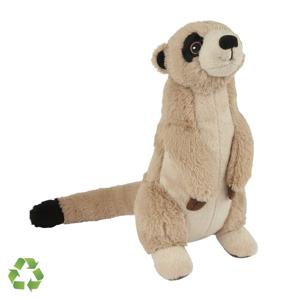 Pluche knuffeldier - stokstaartje - 23 cm - staand - Eco soft serie - speelgoed dieren