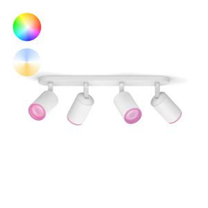 Philips Opbouwspot Hue Fugato - White and color 4-lichts wit 915005761701