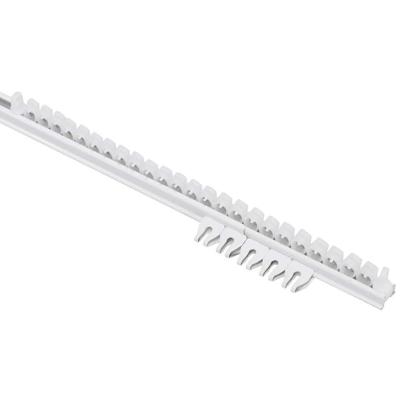Leen Bakker - Complete Set Plus Uitschuifrail 260-500cm - Metaal - Wit