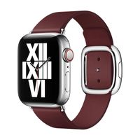 Apple origineel Modern Buckle Apple Watch large 38mm / 40mm / 41mm Garnet - MY652ZM/A - thumbnail