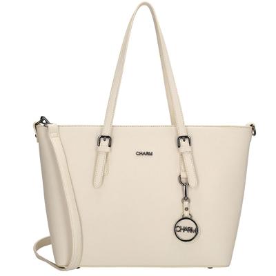 Charm London Birmingham - Handtas/Schoudertas - Cream