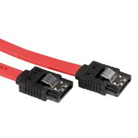 VALUE Int. SATA 6.0 Gbit/s HDD kabel, met clicksluiting, 0,5 m - thumbnail