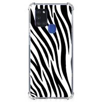 Samsung Galaxy A21s Case Anti-shock Zebra - thumbnail