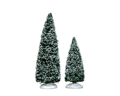 Snowy juniper tree medium & small - Lemax