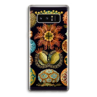 Haeckel Ascidiae: Samsung Galaxy Note 8 Transparant Hoesje