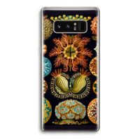 Haeckel Ascidiae: Samsung Galaxy Note 8 Transparant Hoesje