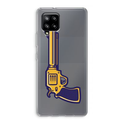 Pew Pew Pew: Samsung Galaxy A42 5G Transparant Hoesje
