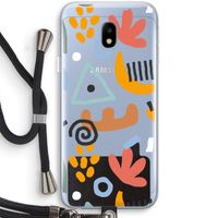 Abstract: Samsung Galaxy J3 (2017) Transparant Hoesje met koord