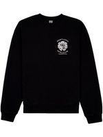 Sporty & Rich Hotel logo-print sweatshirt - Noir