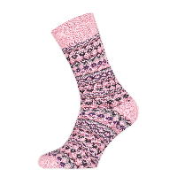 Dames sokken met nordic design - thumbnail