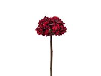 Kunstbloem hortensia 66 cm, rood - Buitengewoon de boet