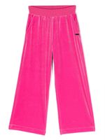 Monnalisa pantalon de jogging à logo imprimé - Rose