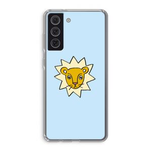 Kleine leeuw: Samsung Galaxy S21 FE Transparant Hoesje