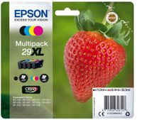 Epson Strawberry Multipack 4-colours 29XL Claria Home Ink - thumbnail