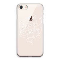 Laters, baby: iPhone 8 Transparant Hoesje