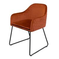 Benthe Rust Copper Velvet-12203