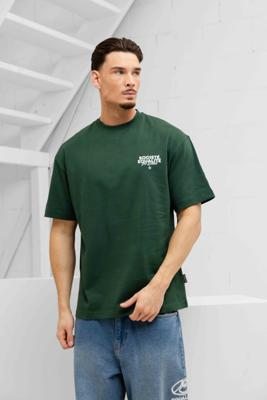 Equalité Societe 2.0 Oversized T-Shirt Heren Groen - Maat L - Kleur: Groen | Soccerfanshop