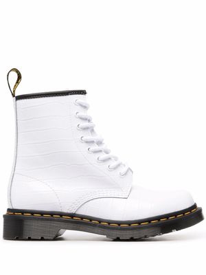 Dr. Martens bottines 1460 à lacets - Blanc