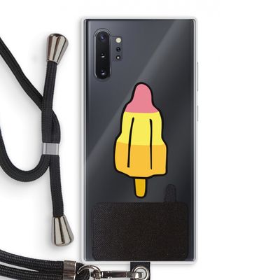 Raketijsje: Samsung Galaxy Note 10 Plus Transparant Hoesje met koord