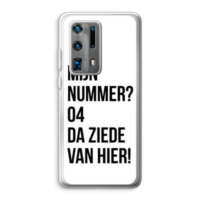 Da ziede van hier: Huawei P40 Pro Plus Transparant Hoesje