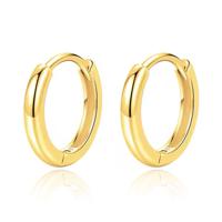 Elenza Oorringen Sterling .925 Zilver met Gouden coating-18mm