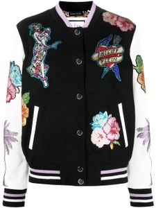 Philipp Plein veste bomber Hawaii - Noir