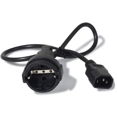 CEE 7/7 (V) naar IEC 60320 C14 Kabel
