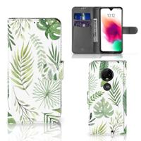 Motorola Moto G7 | G7 Plus Hoesje Leaves | Portemonnee hoesje
