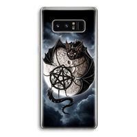 Volle maan: Samsung Galaxy Note 8 Transparant Hoesje