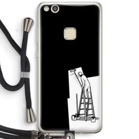 Musketon Painter: Huawei Ascend P10 Lite Transparant Hoesje met koord