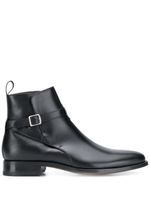 Scarosso bottines à détail de boucle - Noir