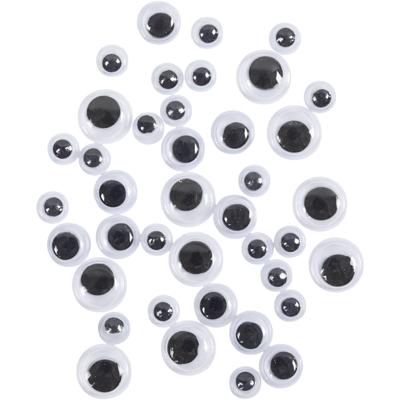 Creativ Company Wiebelogen, d 6+8+10 mm, 40 div/ 1 doos