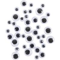 Creativ Company Wiebelogen, d 6+8+10 mm, 40 div/ 1 doos