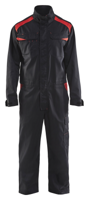 Blåkläder Overall Industrie 60541800 | Zwart/Rood | Maat 62 - 7330509360583